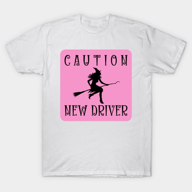 Caution. New driver. T-Shirt by Ekenepeken